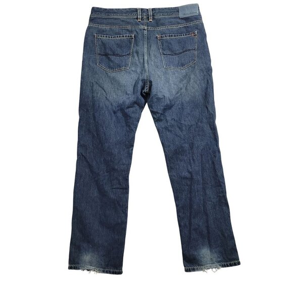 Tommy Bahama Mens Blue Jeans 36x31 Standard Fit Cotton/Tencel Blend - Picture 2 of 9